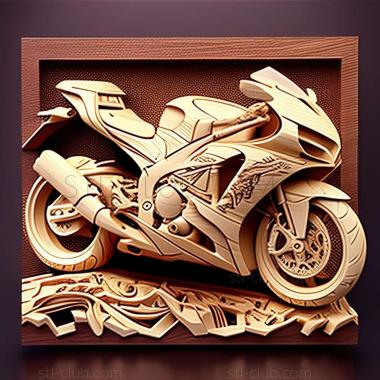 3D модель Honda CBR954RR (STL)